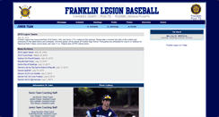 Desktop Screenshot of franklinlegion.com